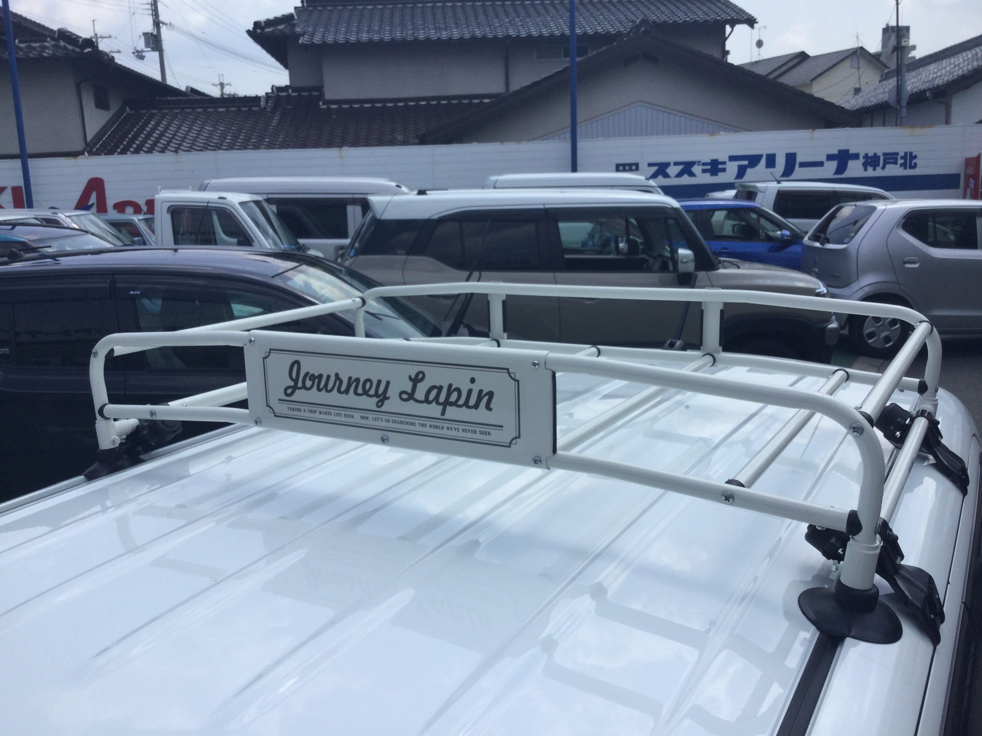 送料込! thule 775＋7114（135センチ）ルーフキャリアセット